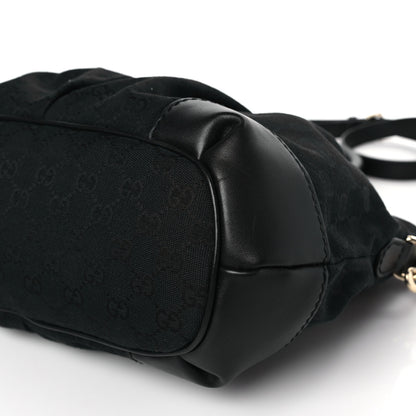 Gucci Monogram Medium Sukey Top Handle Black 9 of 9