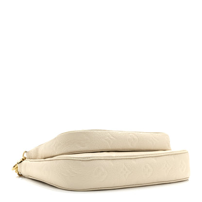 Louis Vuitton Empreinte Monogram Giant Multi Pochette Accessories Cream 4 of 10