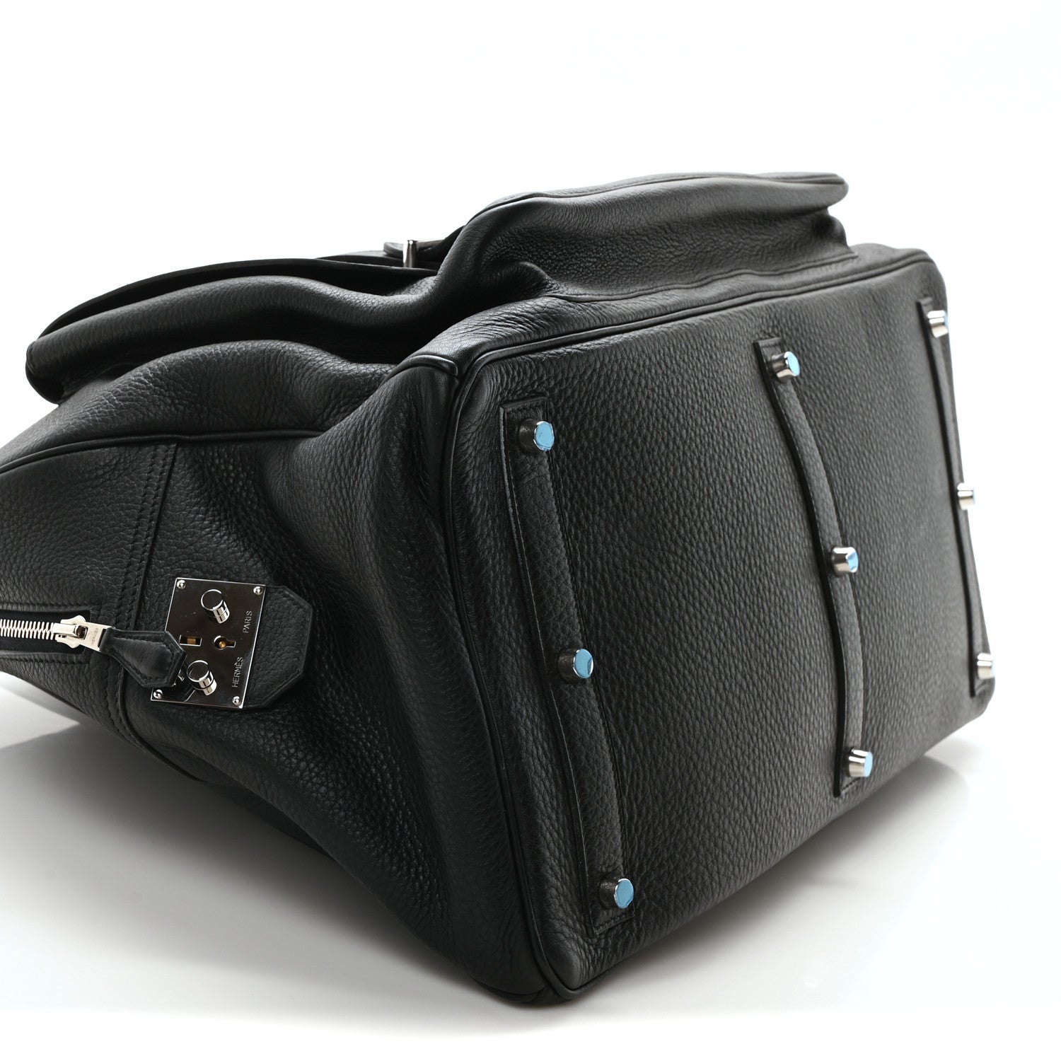 Hermes Taurillon Clemence Steve 45 Black 9 of 10