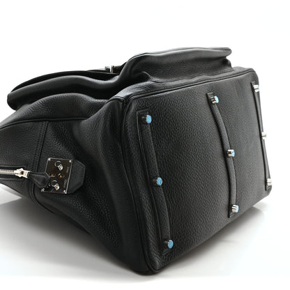 Hermes Taurillon Clemence Steve 45 Black 9 of 10