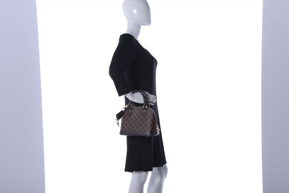 Louis Vuitton Damier Ebene Alma BB 3 of 15