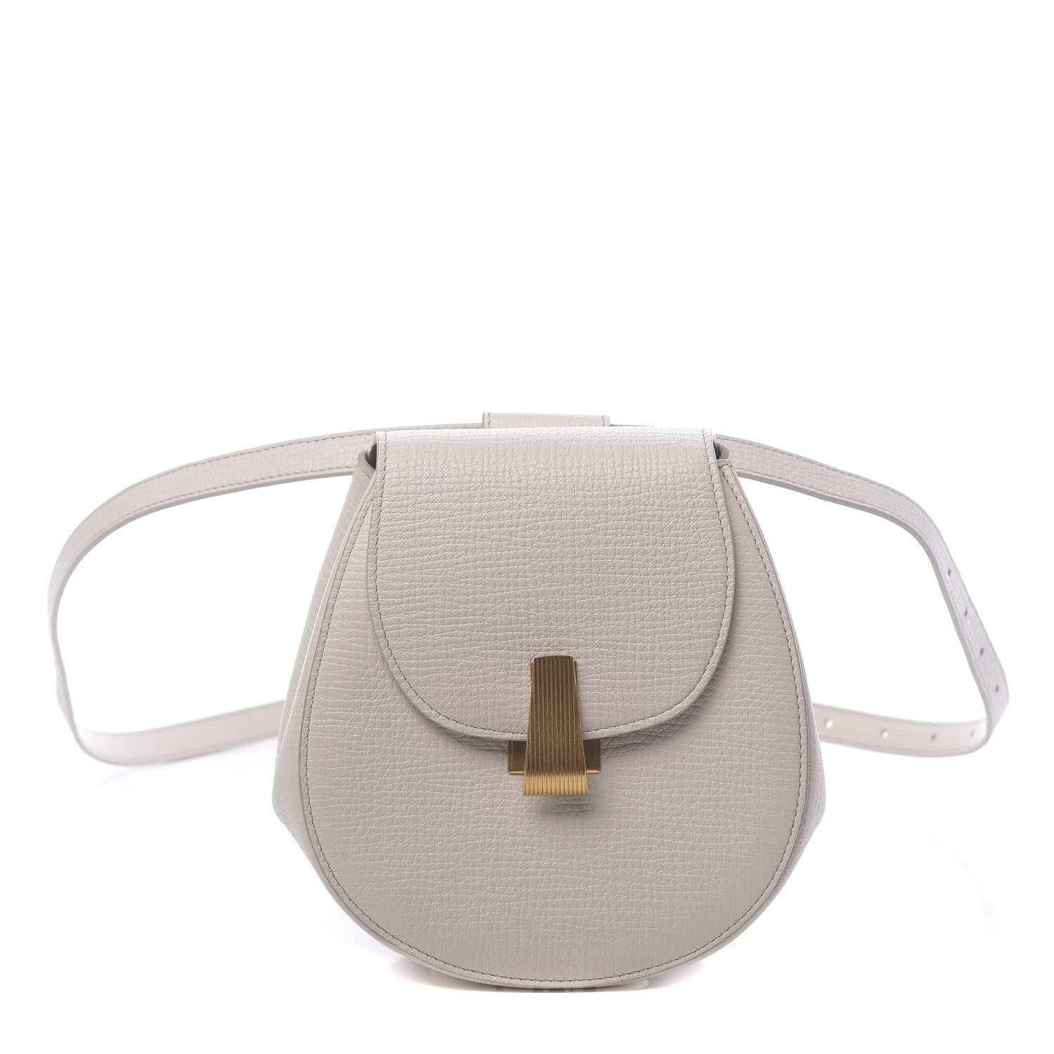 Bottega Veneta Palmellato Calfskin Rounded Belt Bag Plaster 1 of 10
