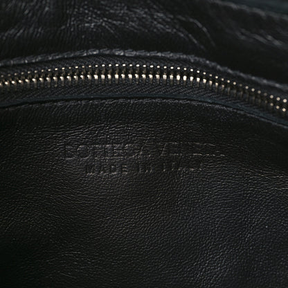Bottega Veneta Lambskin Maxi Intrecciato Cassette Crossbody Bag Black 6 of 9