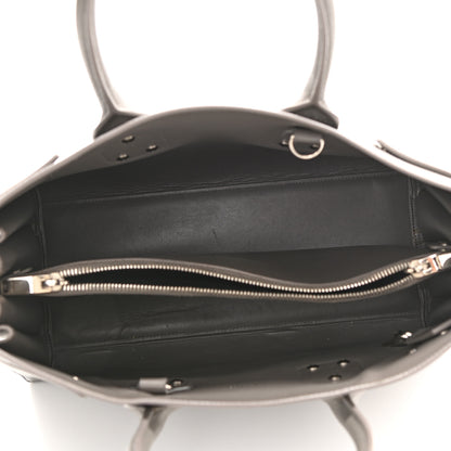 Saint Laurent Grained Calfskin Small Sac De Jour Fog 4 of 16