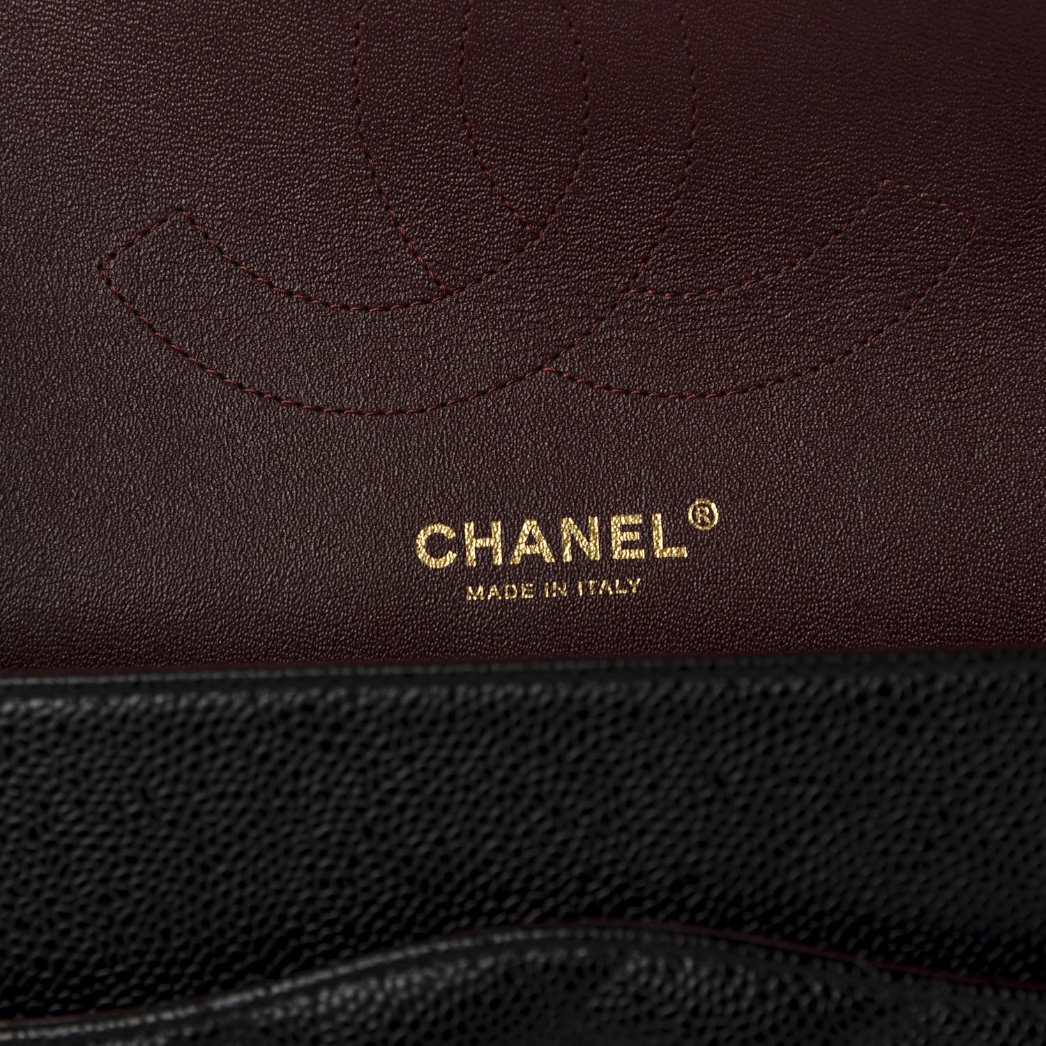 Chanel Caviar Quilted Jumbo Double Flap Black 7 of 11
