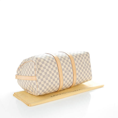 Louis Vuitton Damier Azur Keepall Bandouliere 45 4 of 7