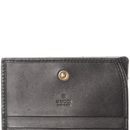 Gucci Calfskin Matelasse GG Marmont Card Case Wallet Black 11 of 12