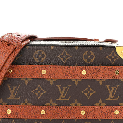 Louis Vuitton X NBA Grained Calfskin Monogram Handle Trunk Brown 7 of 10