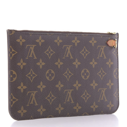Louis Vuitton Monogram Neverfull MM GM Pochette 3 of 11