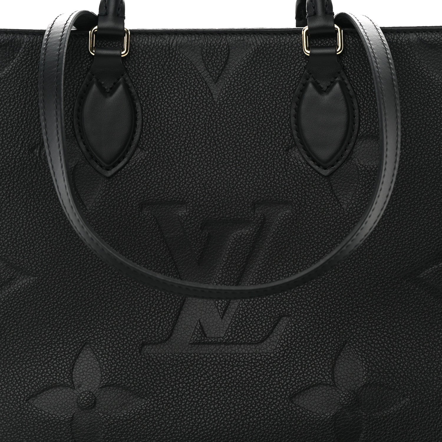 Louis Vuitton Empreinte Monogram Giant Onthego MM Black 7 of 10