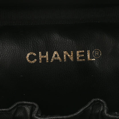Chanel Caviar Vanity Cosmetic Case Black 6 of 11