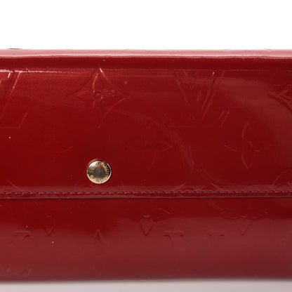 Louis Vuitton Vernis Sarah Wallet Pomme D'Amour 15 of 16