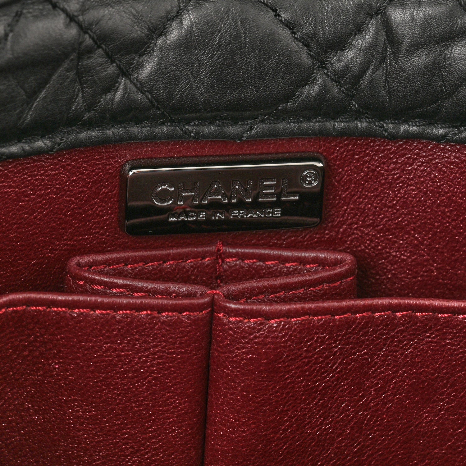 Chanel Aged Calfskin Miss Pony Fur Medium Flap Black 5 of 9
