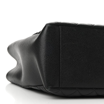 Chanel Caviar Quilted Grand Shopping Tote GST Black 9 of 12