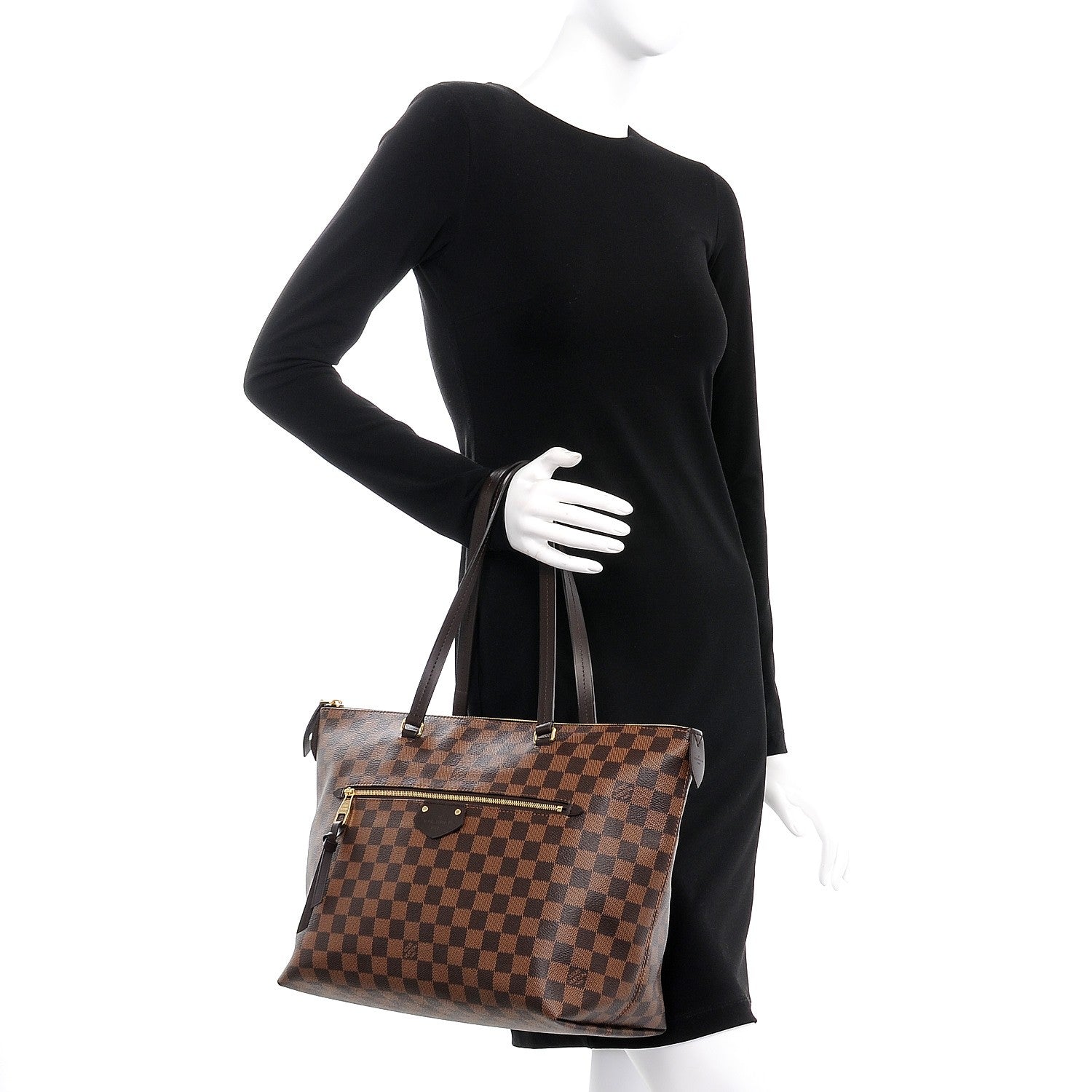 Louis Vuitton Damier Ebene Iena MM 2 of 8