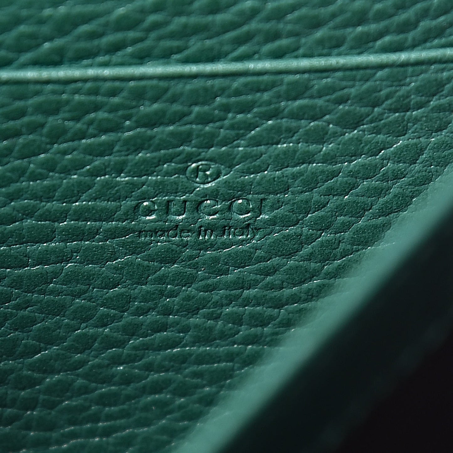 Calfskin Mini Dionysus Chain Wallet Emerald