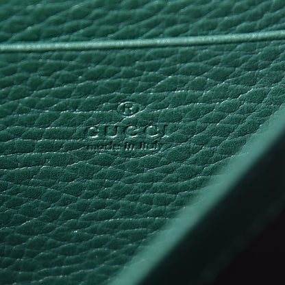 Gucci Calfskin Mini Dionysus Chain Wallet Emerald 6 of 10