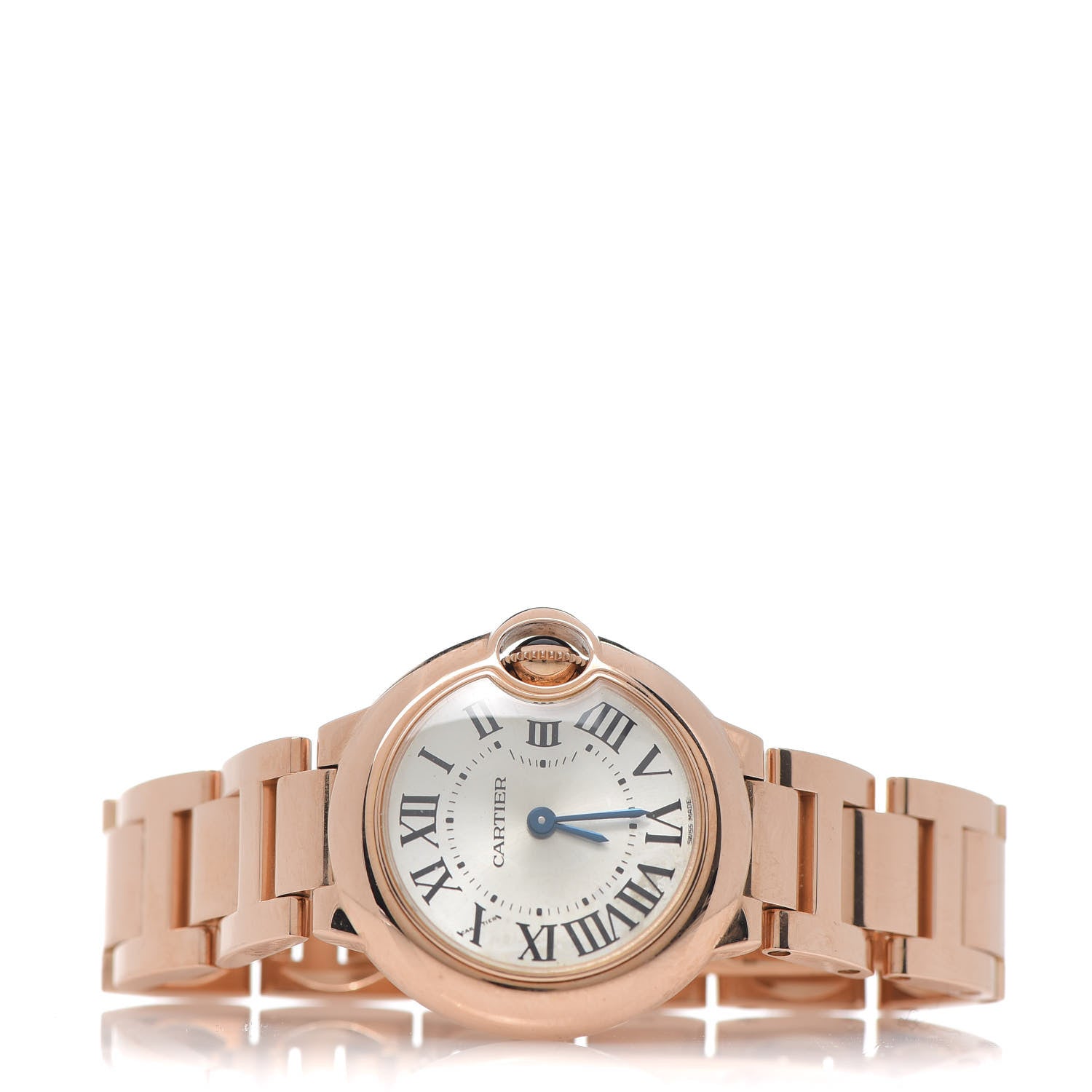 Cartier 18K Pink Gold 28mm Ballon Bleu De Quartz Watch 3 of 8