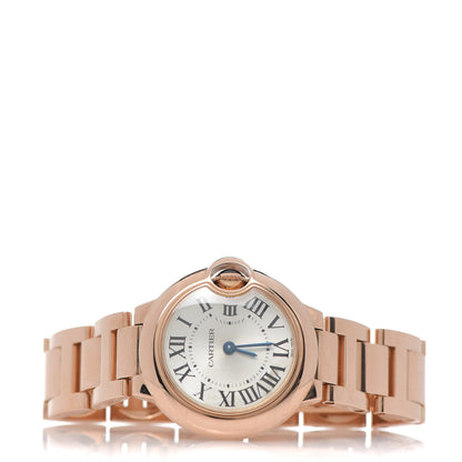 Cartier 18K Pink Gold 28mm Ballon Bleu De Quartz Watch 3 of 8