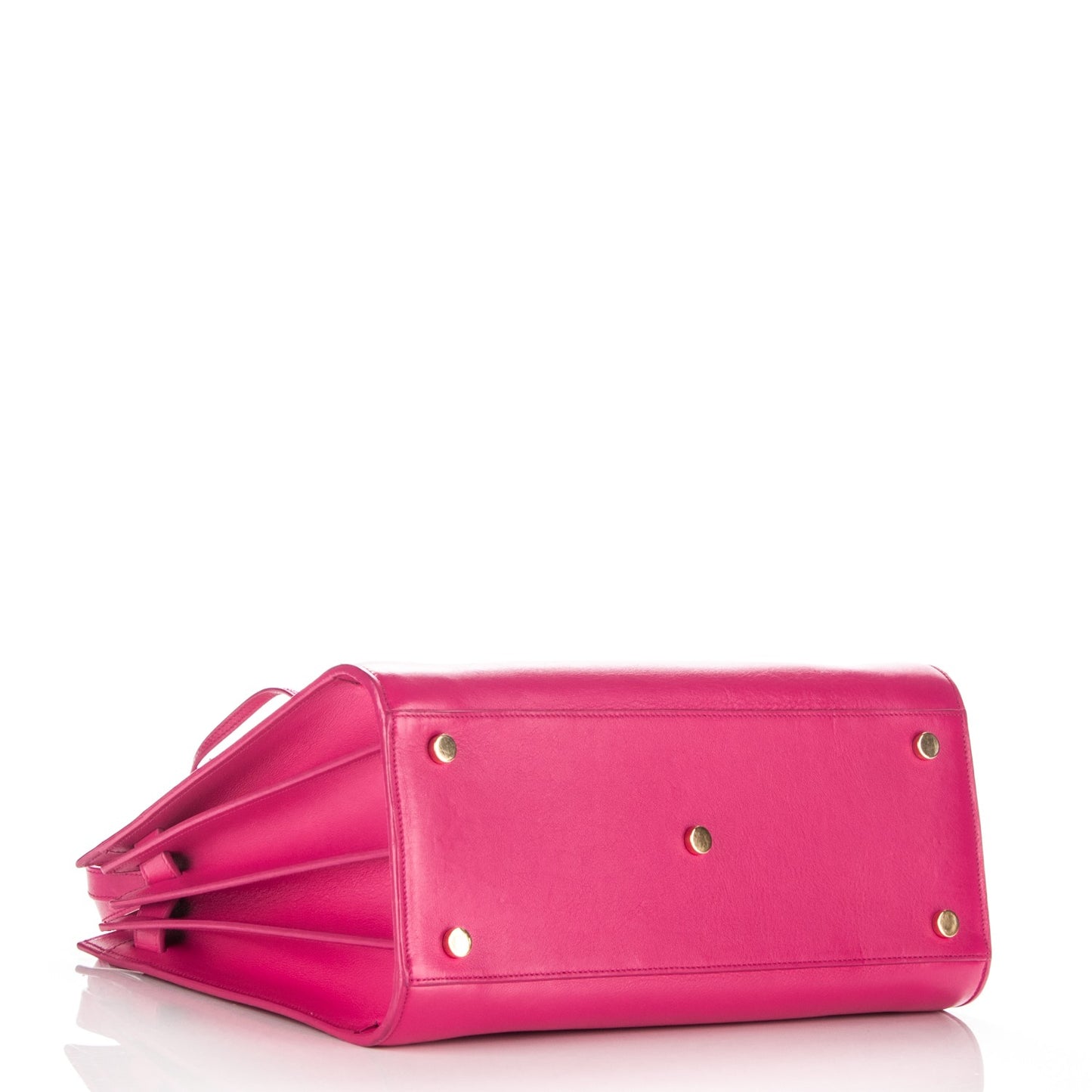Calfskin Small Sac De Jour Lipstick Fuchsia