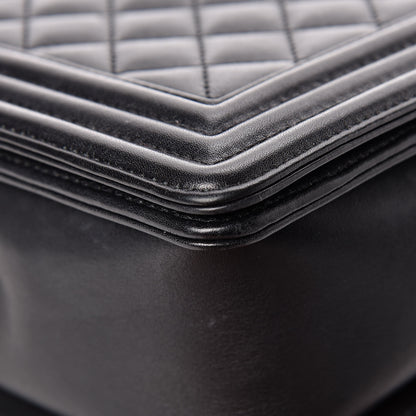 Chanel Calfskin Quilted New Medium Boy Flap Black 14 of 16