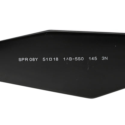 Prada Acetate Symbole Sunglasses SPR 08Y Black 5 of 8