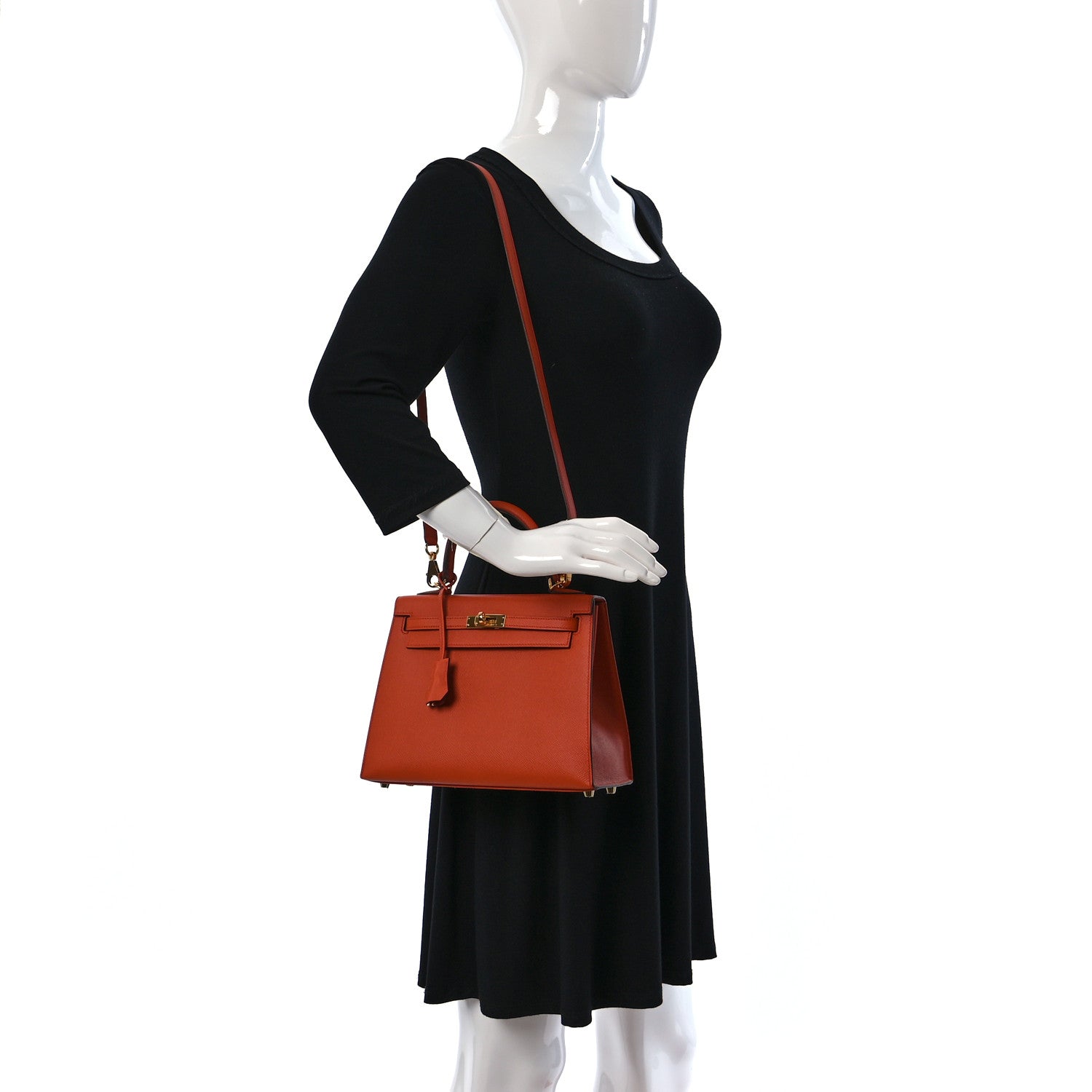Hermes Epsom Kelly Sellier 25 Terre Battue 2 of 9