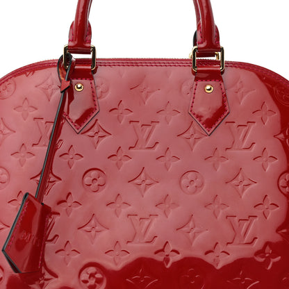 Louis Vuitton Vernis Alma PM Pomme D'Amour 8 of 14
