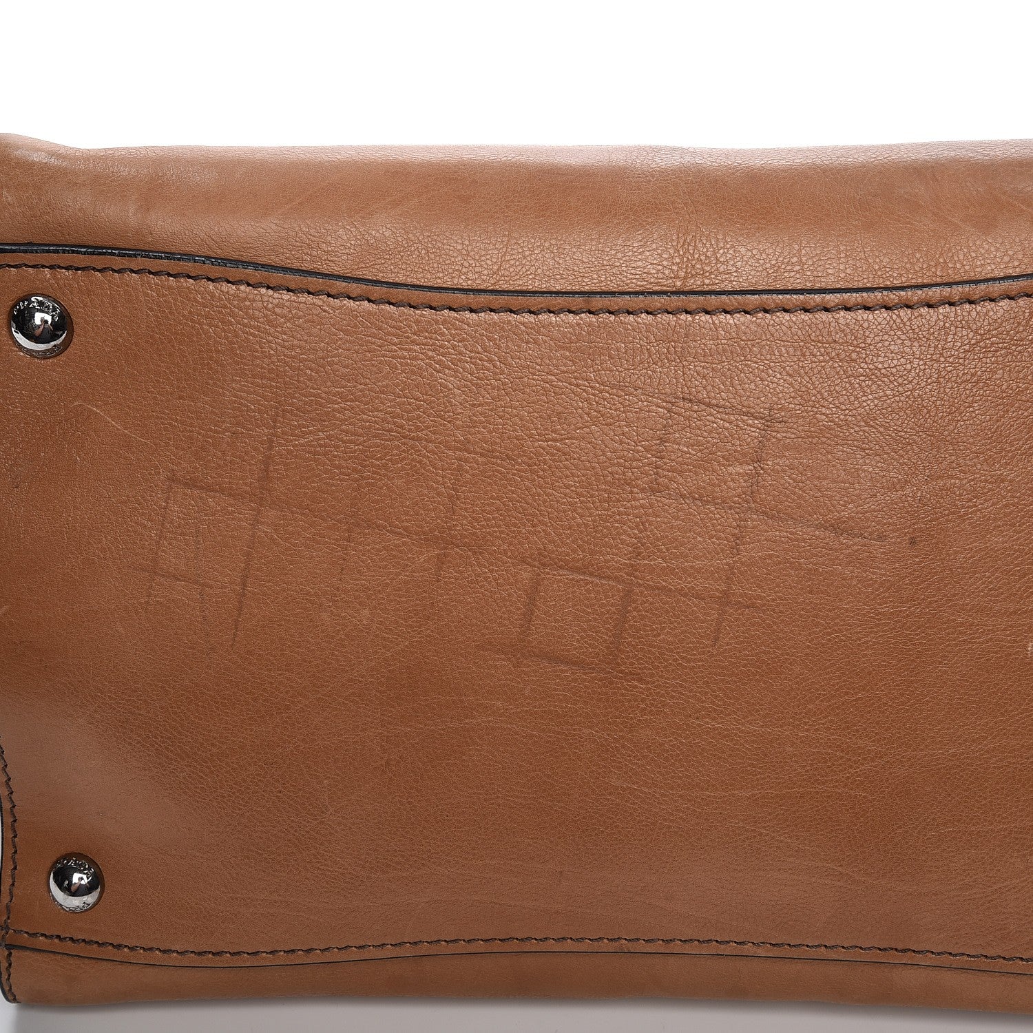 Prada Glace Calf Twin Pocket Tote Naturale 15 of 16