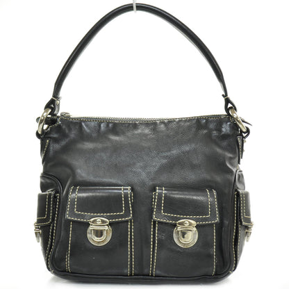 Marc Jacobs Leather Multipocket Hobo Black 1 of 8