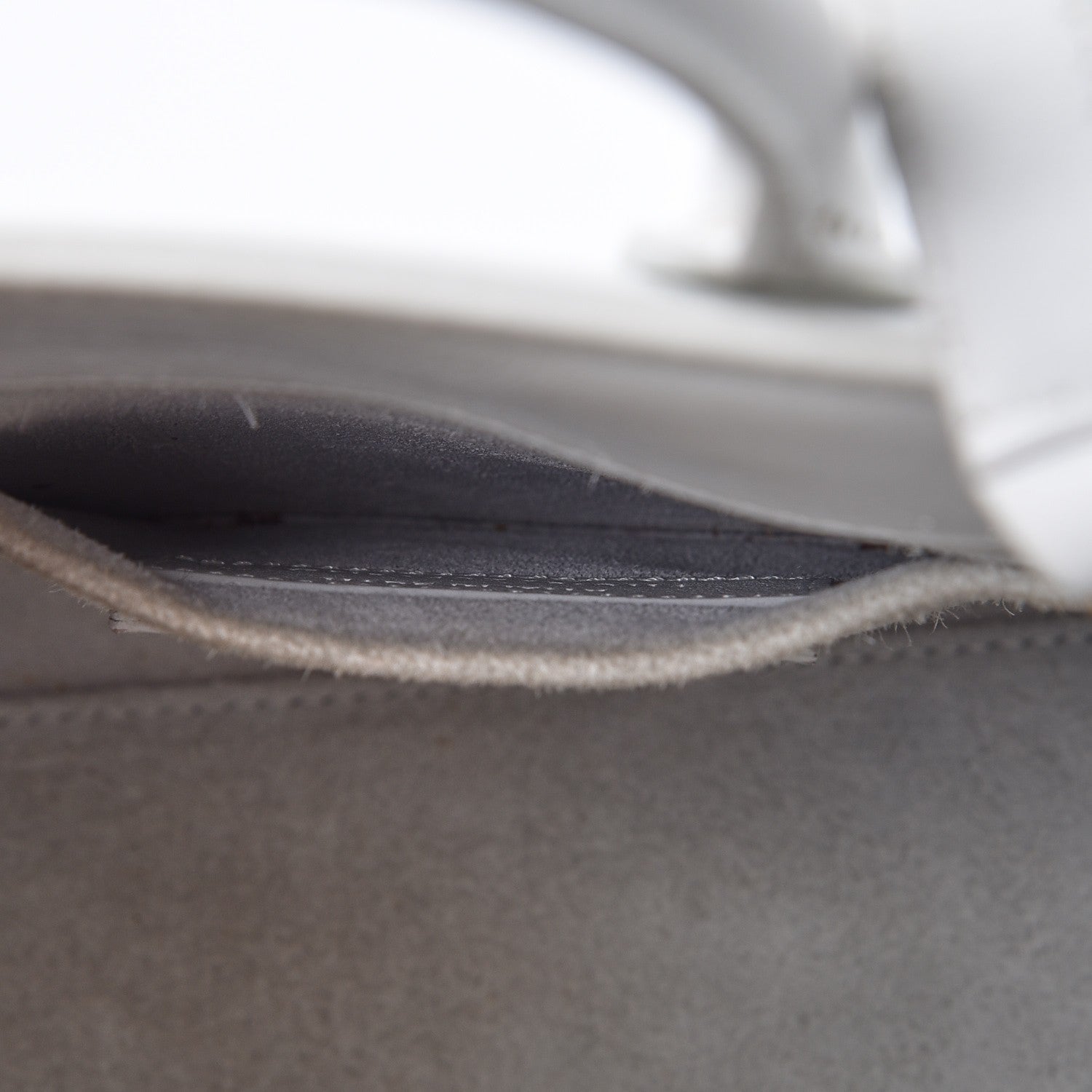 Saint Laurent Calfskin Nano Sac de Jour Dove White 7 of 17
