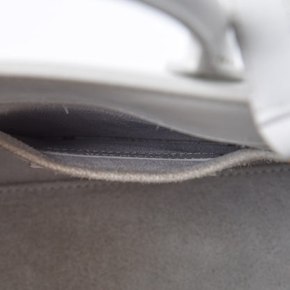 Saint Laurent Calfskin Nano Sac de Jour Dove White 7 of 17