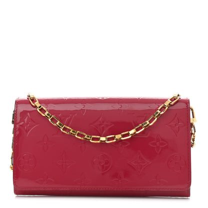 Louis Vuitton Vernis Chaine Wallet Rose Indien 1 of 11