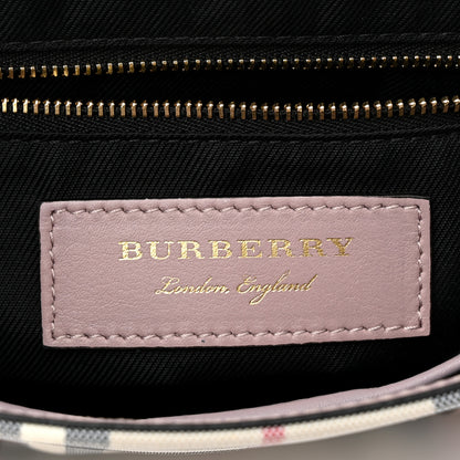 Burberry Horseferry Check Small Dickens Crossbody Bag Pale Orchid 6 of 9