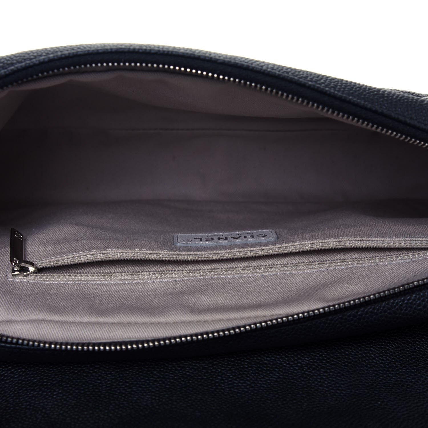 Chanel Caviar Quilted Jumbo Easy Flap Black 5 of 12