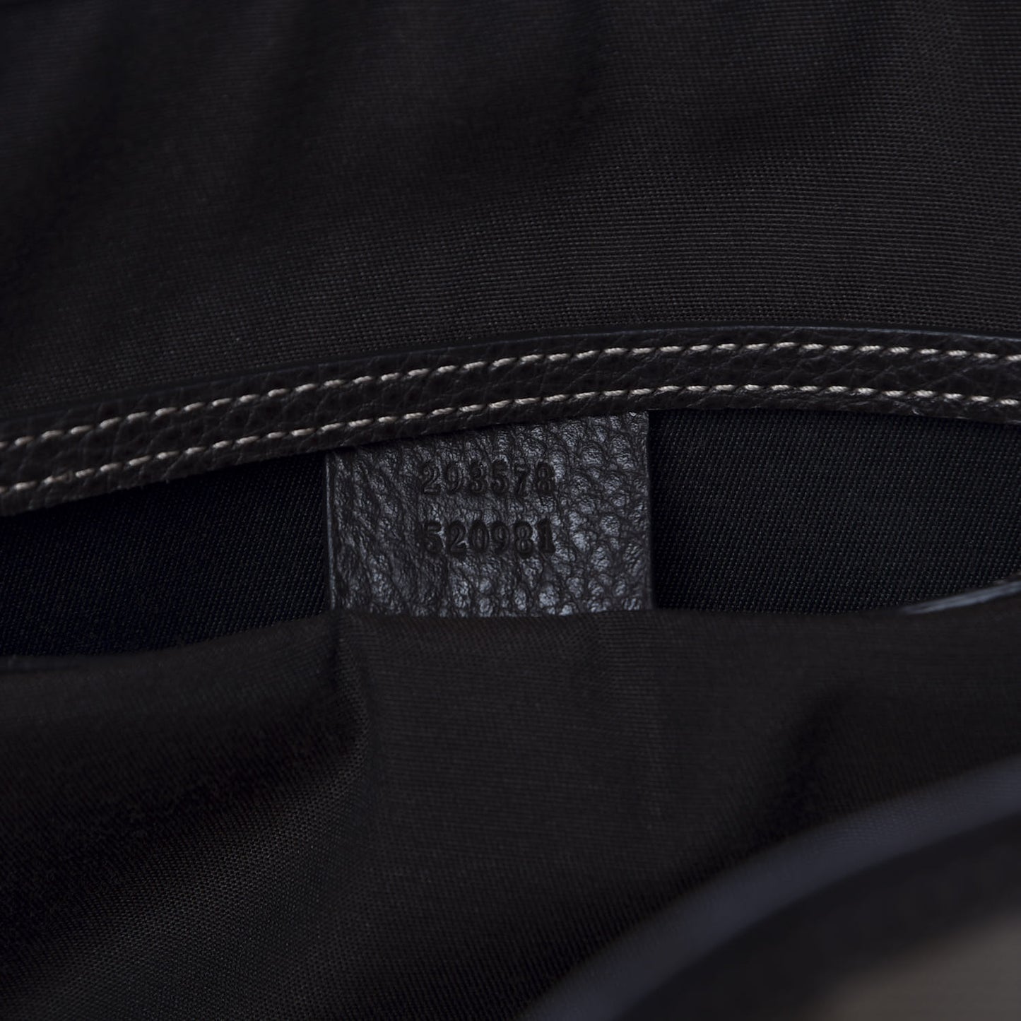Crystal Monogram Medium Abbey Shoulder Bag Dark Brown