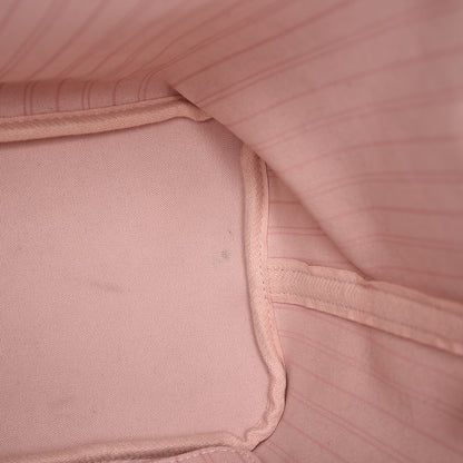 Louis Vuitton Damier Azur Neo Neverfull MM Rose Ballerine 8 of 10