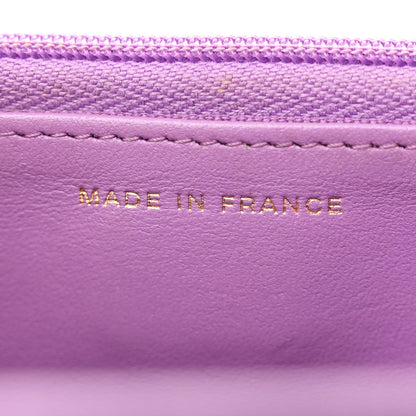 Chanel Caviar Quilted Wallet On Chain WOC Purple 7 of 12