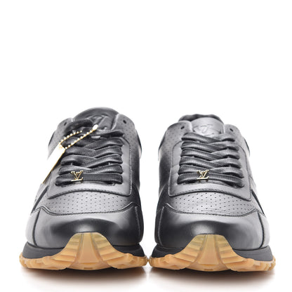 Louis Vuitton X SUPREME Calfskin Run Away Sneakers 7 Black 2 of 10