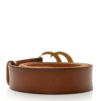 Gucci Faded Calfskin Double G 40mm Belt 110 44 Cuir 2 of 6