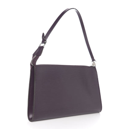 Louis Vuitton Epi Pochette Accessories 24 Cassis 2 of 9