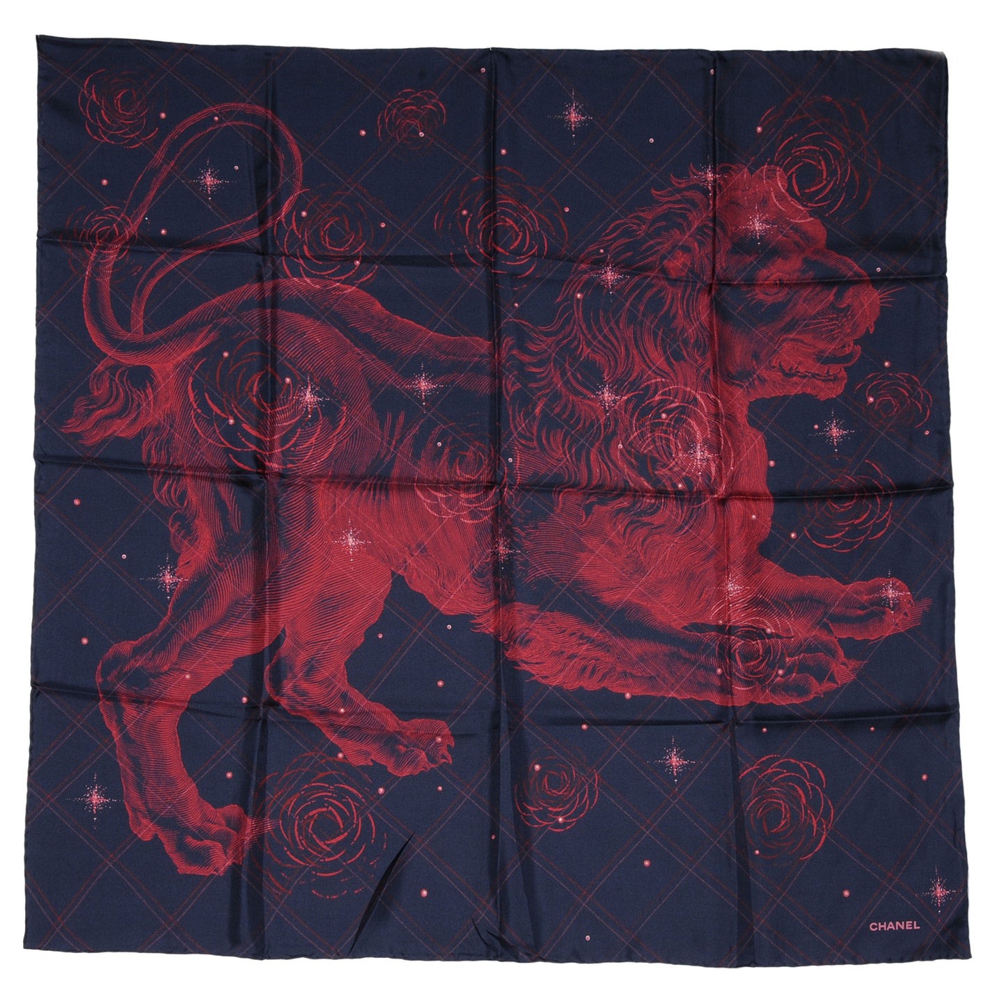 Silk Lion CC Scarf