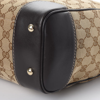 Gucci Monogram Web Medium Mayfair Tote Dark Brown 12 of 12