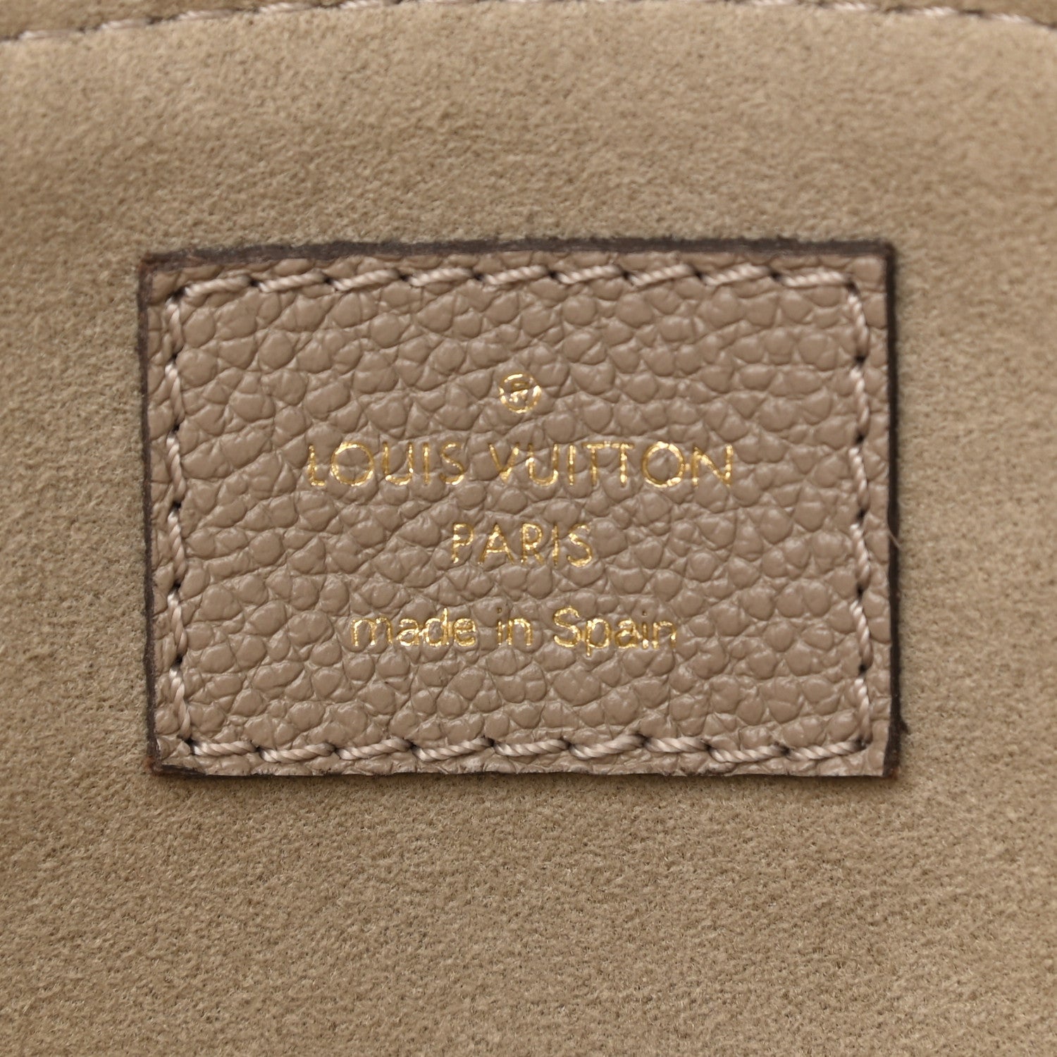Louis Vuitton Empreinte Monogram Giant Petit Palais Tourterelle Creme 6 of 11