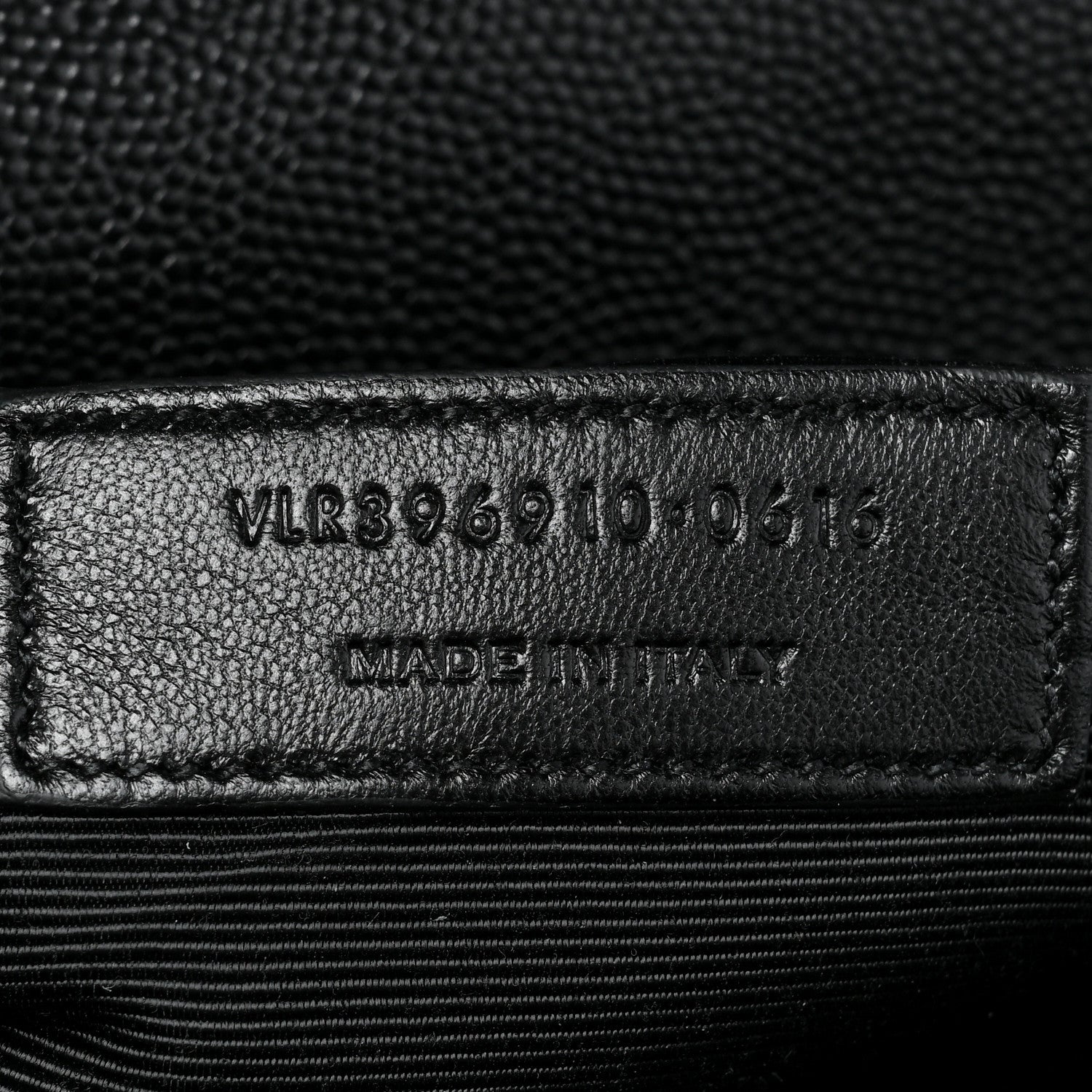 Saint Laurent Grain De Poudre Matelasse Chevron Large Monogram Satchel Black 7 of 16