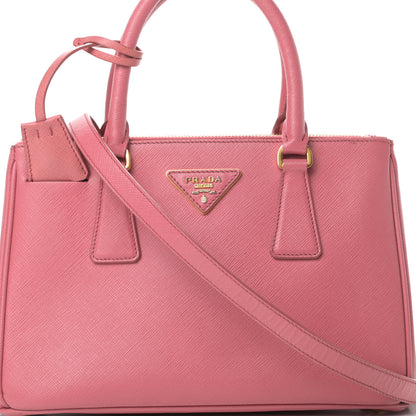 Prada Saffiano Mini Galleria Double Zip Tote Tamaris 11 of 21