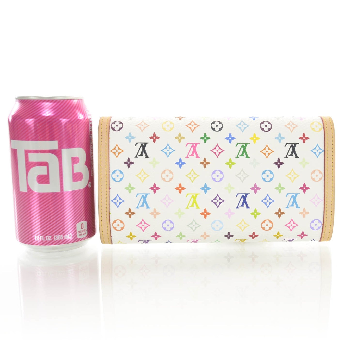 Monogram Multicolor Porte Tresor International Wallet White