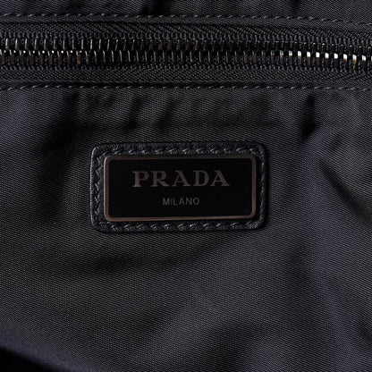 Prada Soft Calf Grace Lux Concept Large Hobo Black 7 of 8