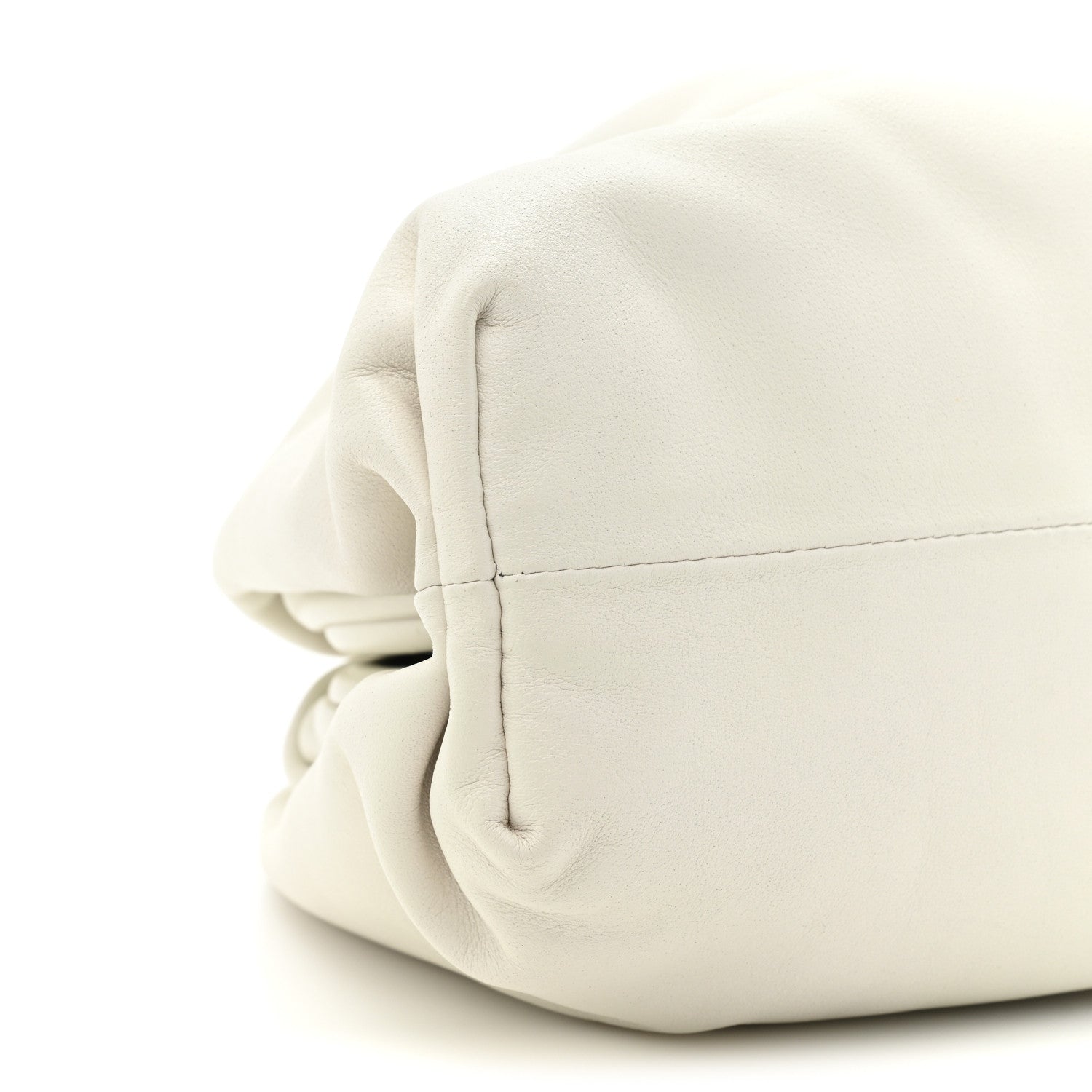 Bottega Veneta Smooth Butter Calf The Pouch Oversized Clutch Mist 8 of 8