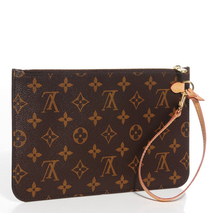 Louis Vuitton Monogram Neverfull MM GM Pochette 3 of 8